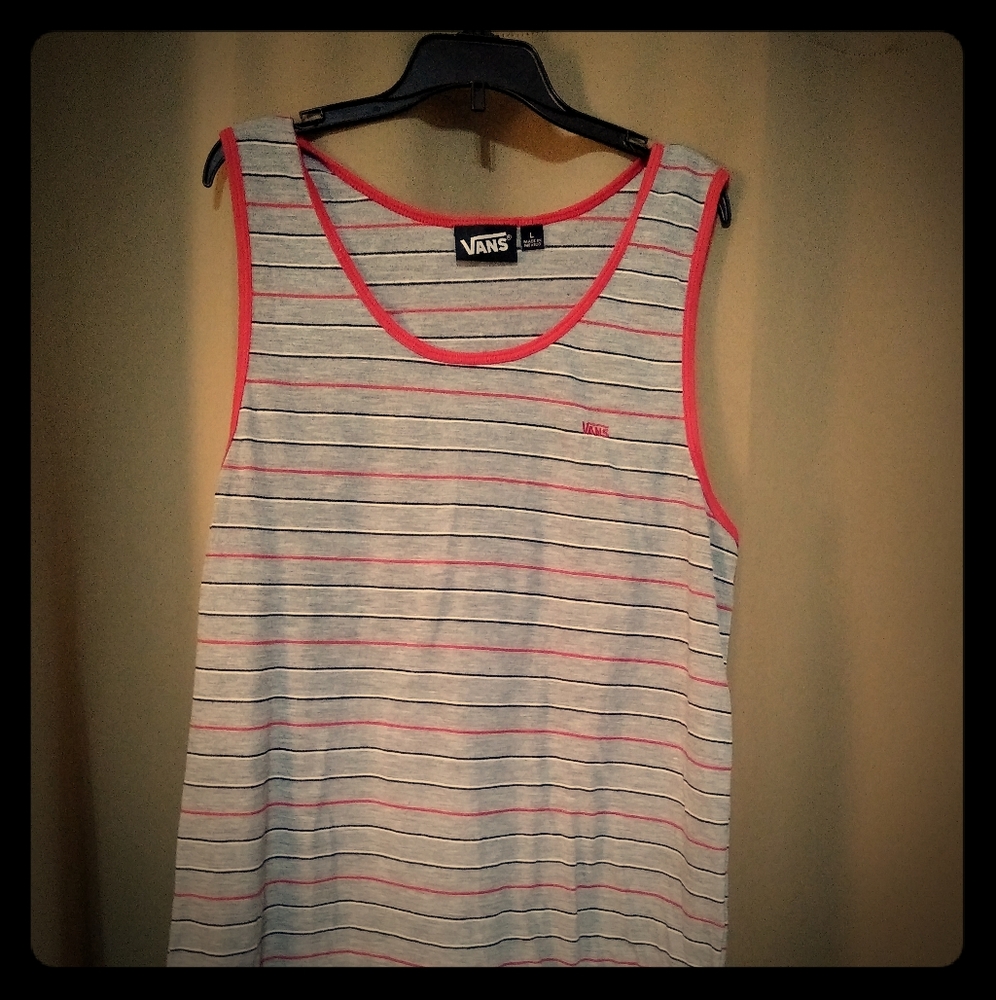 Vans striped tank top